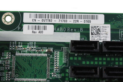 New Dell PowerEdge C1100 10x SATA BackPlane Board 0VTT62, CN-0VTT62 VTT62