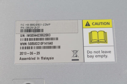 Dell Compellent HB-SBB2-E601-COMP 0952913-07 6GB/S SAS Controller VJ02R (NOT FOR HOME PC)