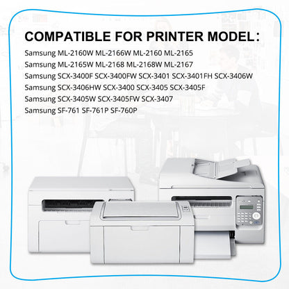 8PK MLT-D101S 101S Toner Cartridge for Samsung SCX-3405 SCX-3406W SCX-3406HW