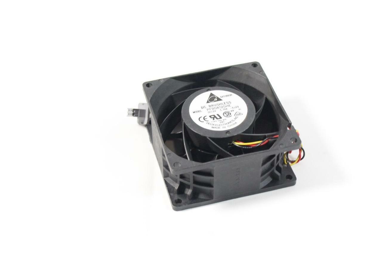 Delta 80mm x 80mm x 38mm Extreme High Speed Fan, Bare Wire, PFB0812DHE-F00