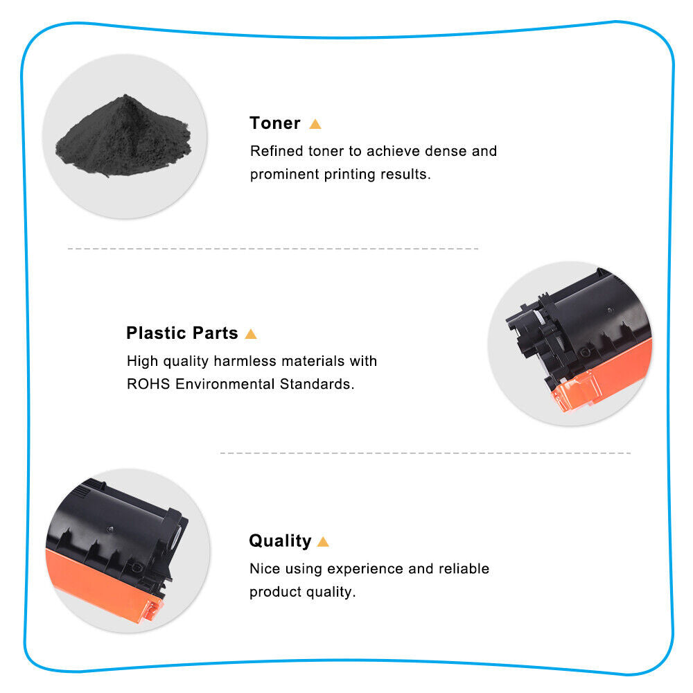 12-Pk/Pack E310 593BBKD Toner For Dell E310DW E515DN E515DW E514DW 593-BBKD