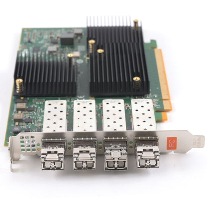 Broadcom Emulex 4-Ports 16GbE FC SFP+ PCIe 3.0 Host Bus Adapter LPe31004-M6-SIO