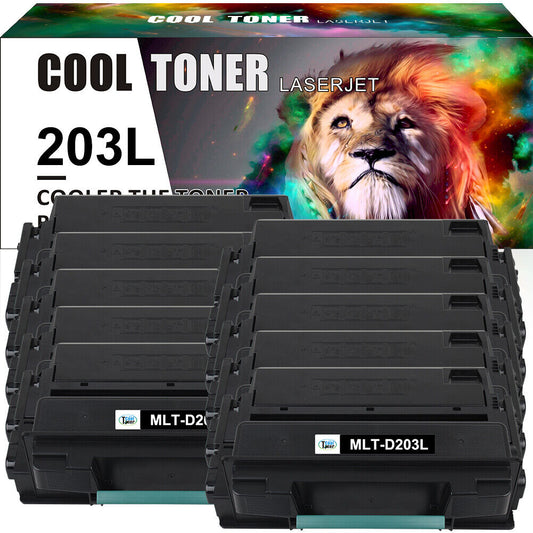 10PK MLT-D203L Toner Compatible With Samsung SL-M3820ND M4020ND M4070FR M3870FD