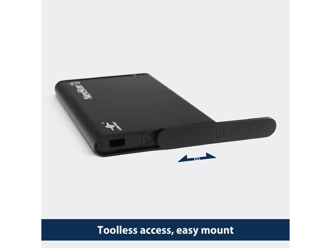Vantec NST-268S3-BK Hard Vante|NST-268S3-BK VAN RD NST268S3BK 2.5 SATA3 USB3.2 E