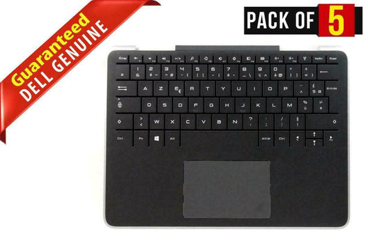 LOT x 5 Dell XPS 11 Ultrabook 11.6" Palmrest Keyboard TouchPad Black 38DVD P5D8R