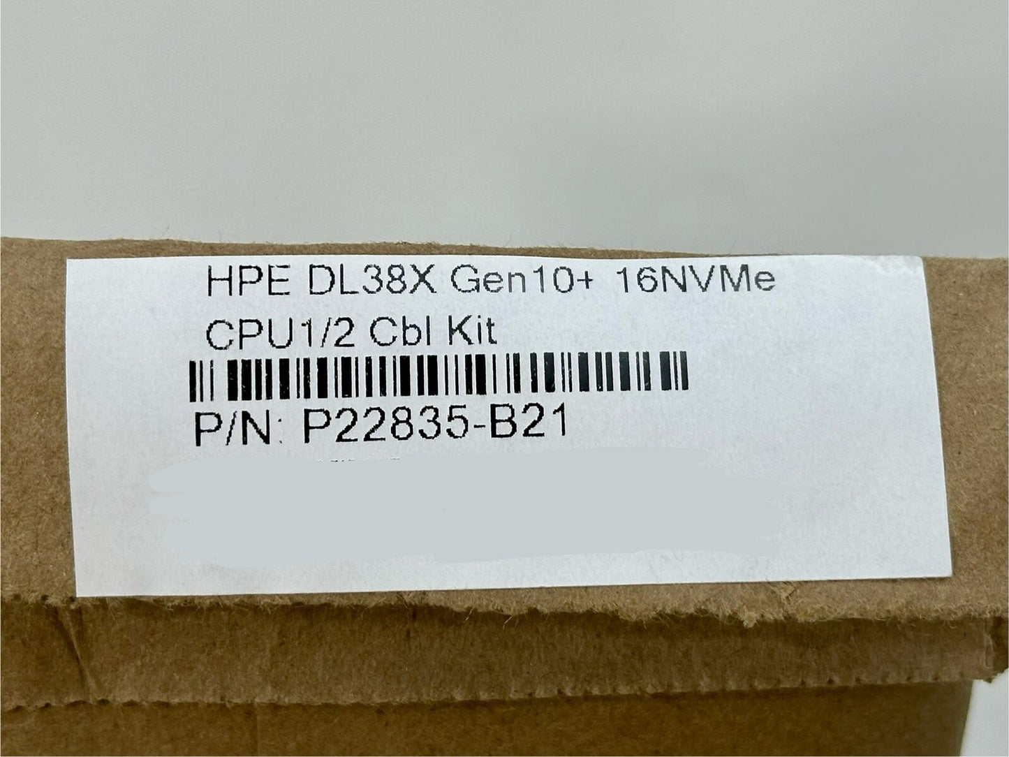 HPE DL38X DL385 Gen10 Plus/V2 16NVMe CPU1/2 Cable Kit NVMe 16x SFF P22835-B21