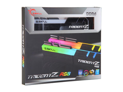 G.SKILL Trident Z RGB (For AMD) 16GB (2 x 8GB) DDR4 3600 (PC4 28800) Intel XMP