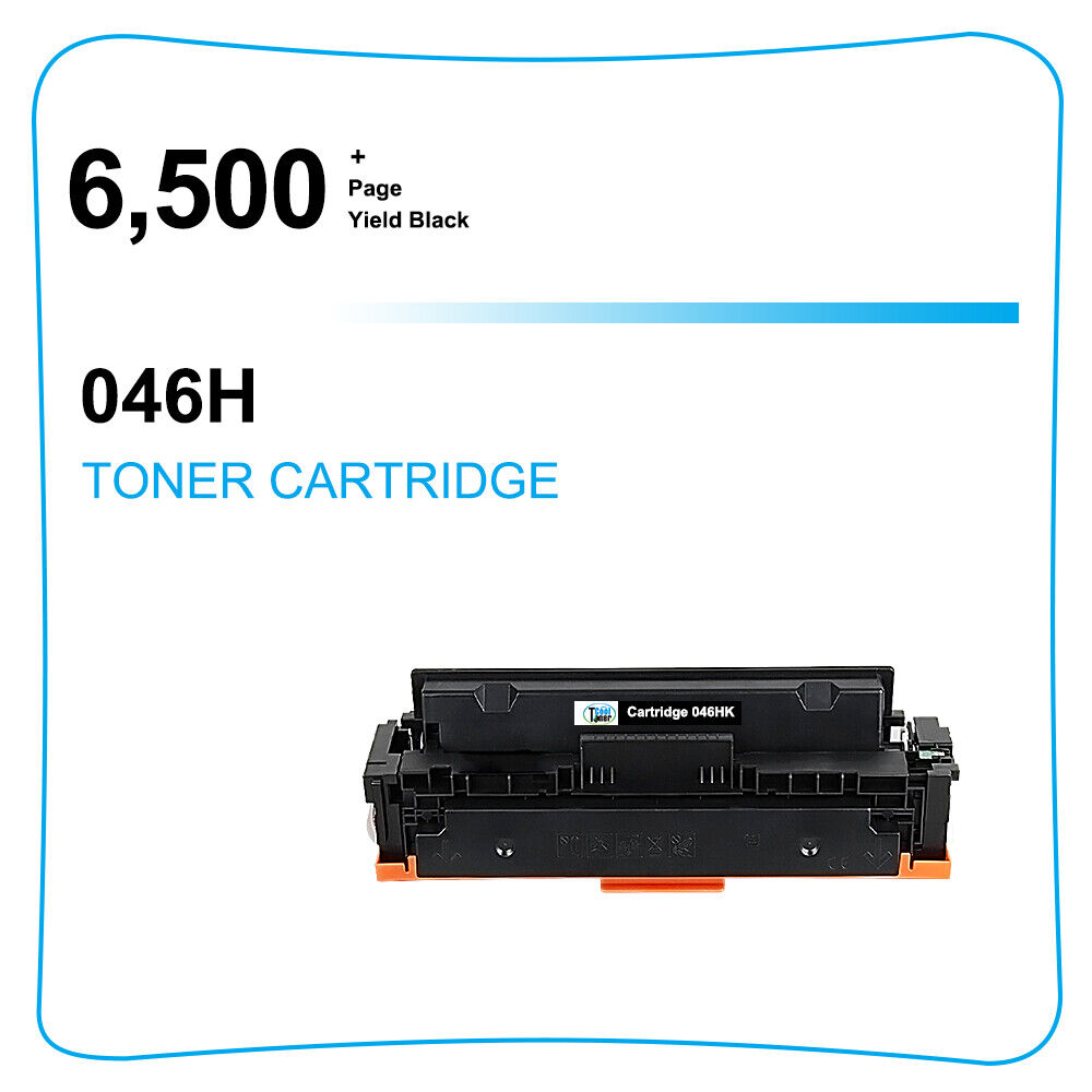 2PK CRG-046H Black Toner for Canon 046 046H MF731cdw MF732cdw MF735cdw LBP654cdw