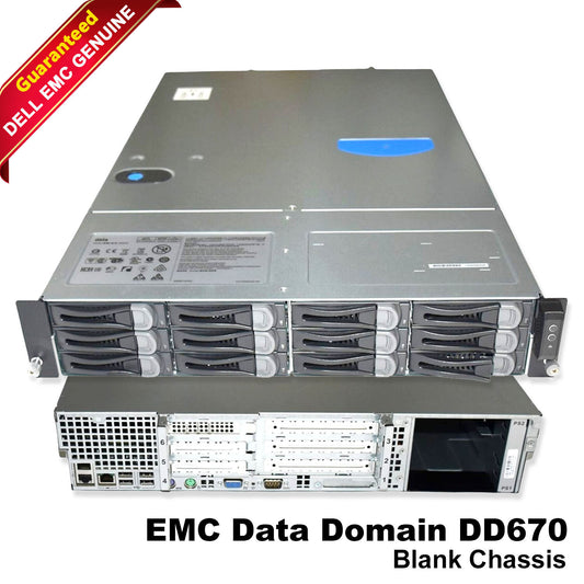 Dell EMC DD670 Data Domain Storage System Metal Chassis Only P-X-670-CHAS1