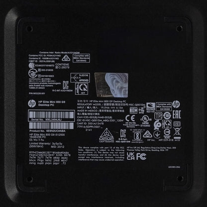 HP Elite 800 G9 Mini Desktop WiFi Core i5-12500 3.0GHz 16GB 512GB SSD Win 11 Pro