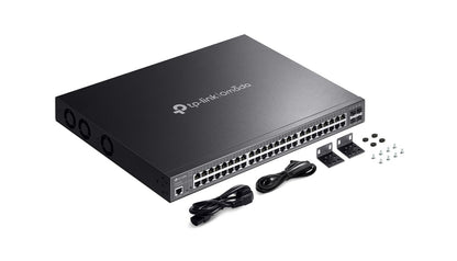 TP-Link SG3452XMPP | Omada 48-Port Gigabit PoE+ L2+ Managed Switch | 4* 10G SFP+