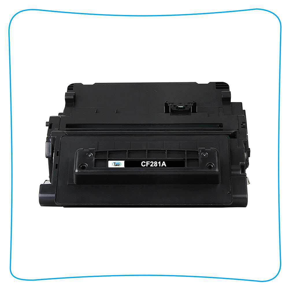 3PK CF281A BK Toner fit for HP 81A LaserJet Enterprise M605dn M605X M606dn M630f