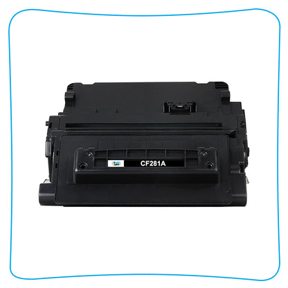 3PK CF281A BK Toner fit for HP 81A LaserJet Enterprise M605dn M605X M606dn M630f