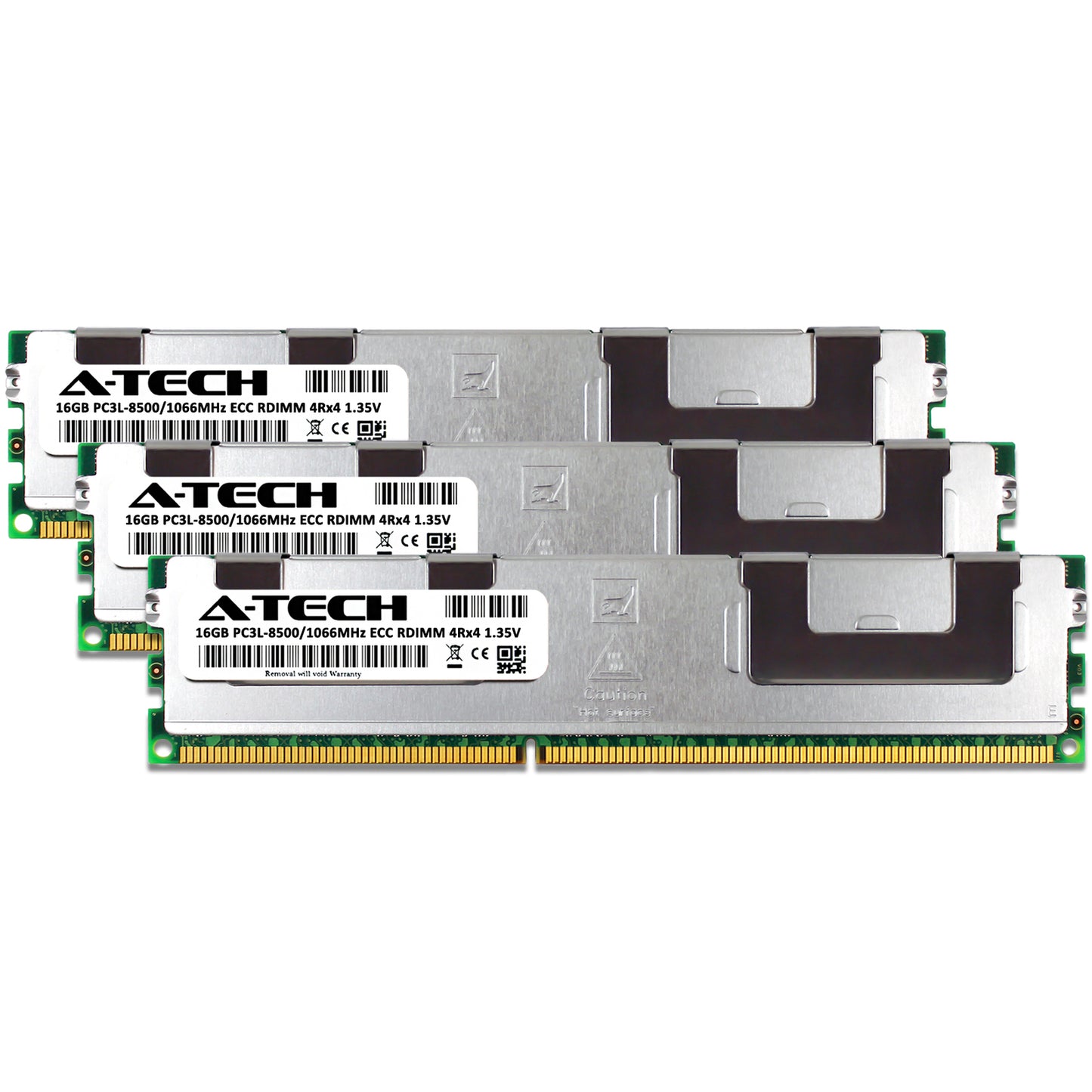 48GB 3x16GB 4Rx4 PC3L-8500R HP ProLiant DL360 G7 DL380 G7 Memory RAM