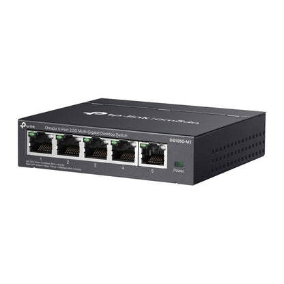 TP-Link DS105G-M2 | Omada 5-Port 2.5Gbps Multi-Gigabit Unmanaged Desktop Switch