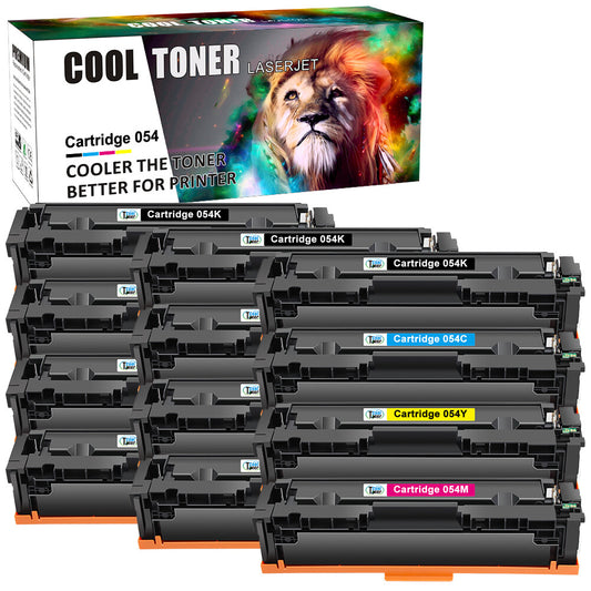 12PK CRG 054 Toner Cartridge Compatible For Canon ImageCLASS MF644cdw MF641cw