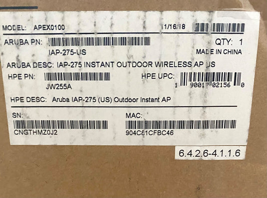 NEW FACTORY SEALED !!! Aruba AP-275 Wireless Network Access Point