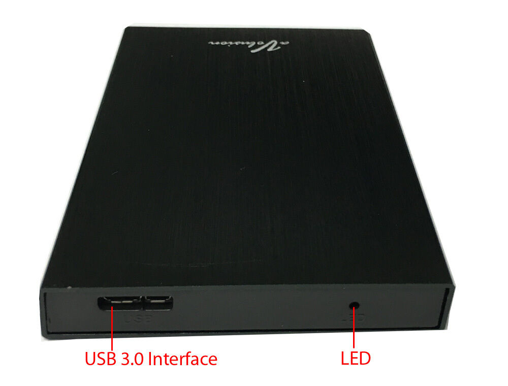 New Avolusion HD250U3 1TB USB 3.0 Portable External Hard Drive Ultra Slim -Black