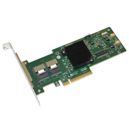 LSI SAS 9210-8i 8-Ports SAS/SATA 6Gb/s PCIe 2.0 RAID 0,1,1E,10 Controller HBA (NOT FOR HOME PC)