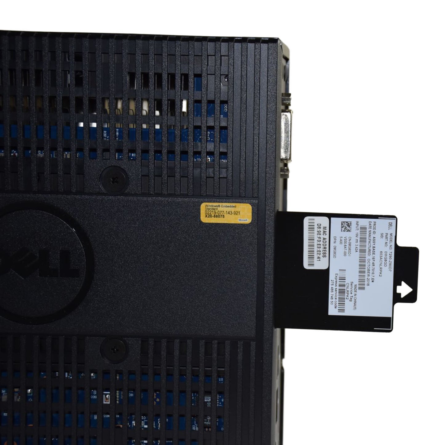 Dell Thin Client Z90D7 7290 AMD G-T56N 1.65GHz 4GB 16GB SSD WES7 Ethernet-RJ45