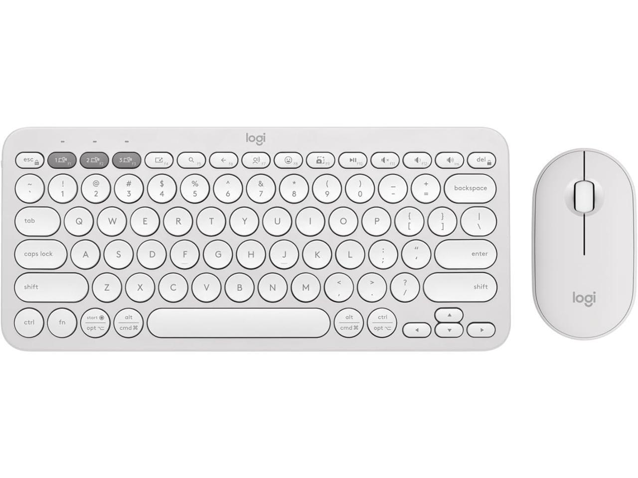 Logitech KB LT | Pebble 2 Combo WH | 920-012198