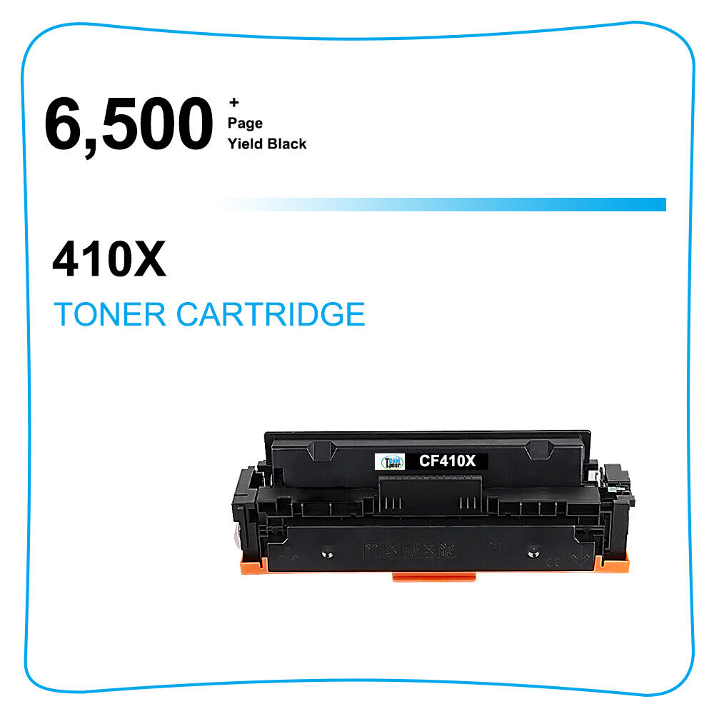 8PK CF410X Toner Compatible with HP Color Laserjet pro M452dn MFP M477fnw M377