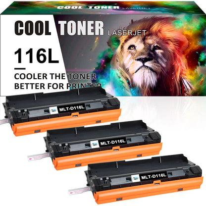 3 x MLT-D116L Laser Toner Cartridges for Samsung SL-M2835DW M2885FW M2625D M2676
