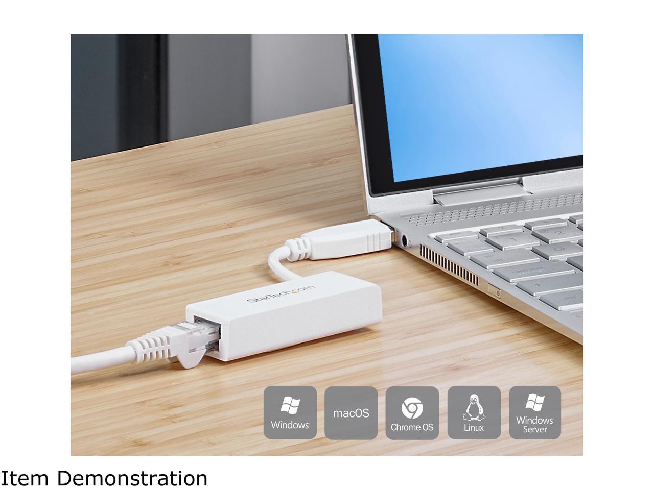 StarTech USB31000SW USB 3.0 to Gigabit Ethernet NIC Network Adapter