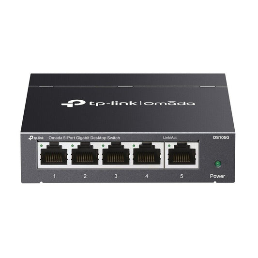 TP-Link DS105G | Omada 5-Port 10/100/1000Mbps Gigabit Unmanaged Switch