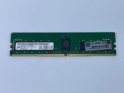 HPE P11443-091 MICRON MTA18ASF2G72PDZ-3G2R1UL 16GB 2RX8 PC4-3200AA-RE2-12 MEMORY