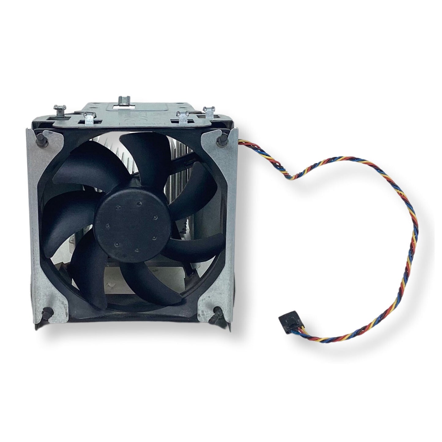 OEM DELL OptiPlex 980 CPU Heatsink & Cooling Fan Metallic Shroud Assembly N374R