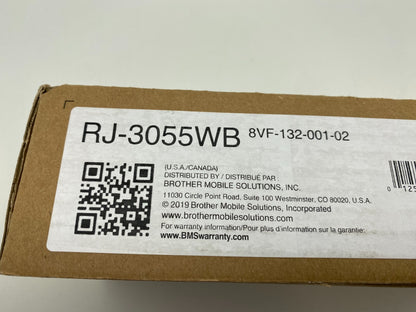 New Brother RuggedJet RJ-3050 - 3-Inch Rugged Mobile Receipt Printer