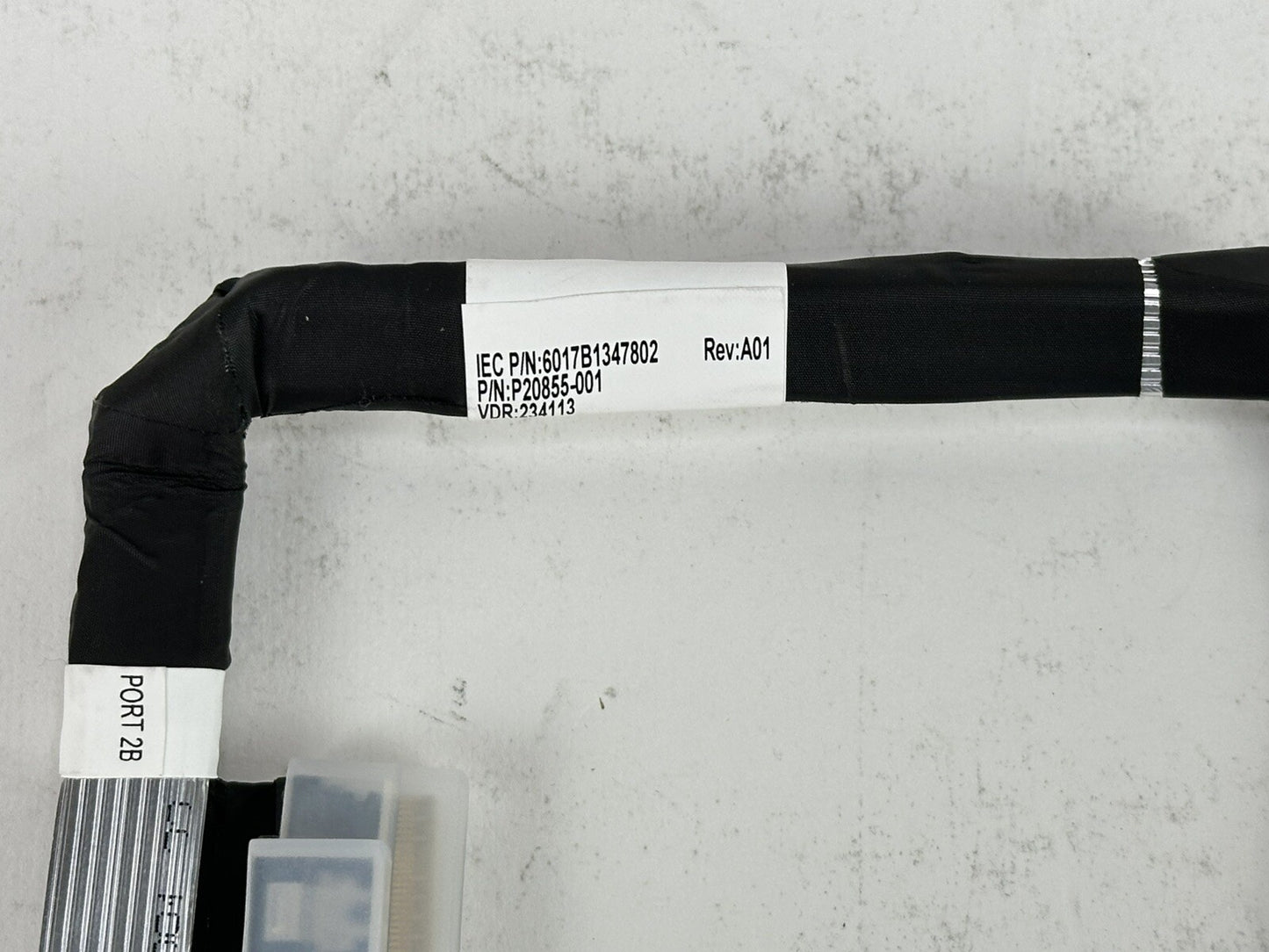 HPE DL360 DL365 Gen10 Plus NVMe Signal Cable Port 1B/Port 2B to Port 1 & Port 2