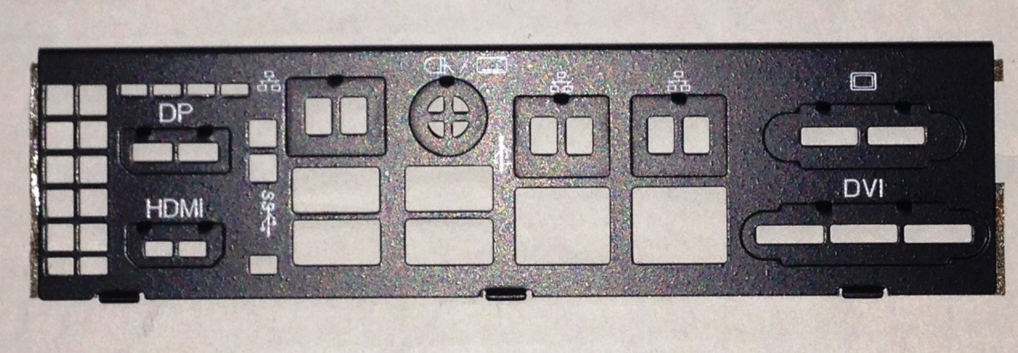 SuperMicro 1U I/O Shield for X11SSV-M4F with EMI Gasket in CSE-504/505