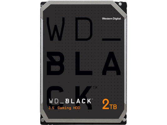 WD Black 2TB Performance Desktop Hard Disk Drive - 7200 RPM SATA 6Gb/s 64MB Cach