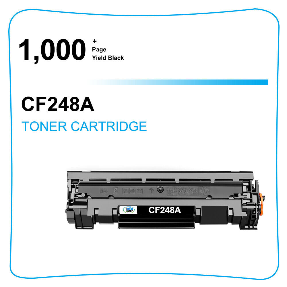 10Pack CF248A High Yield Toner Compatibl With HP 48A LaserJet Pro M15w M16a M28w