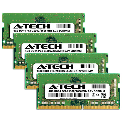 16GB 4x 4GB DDR4-2666 Dell Alienware Area-51m Memory RAM