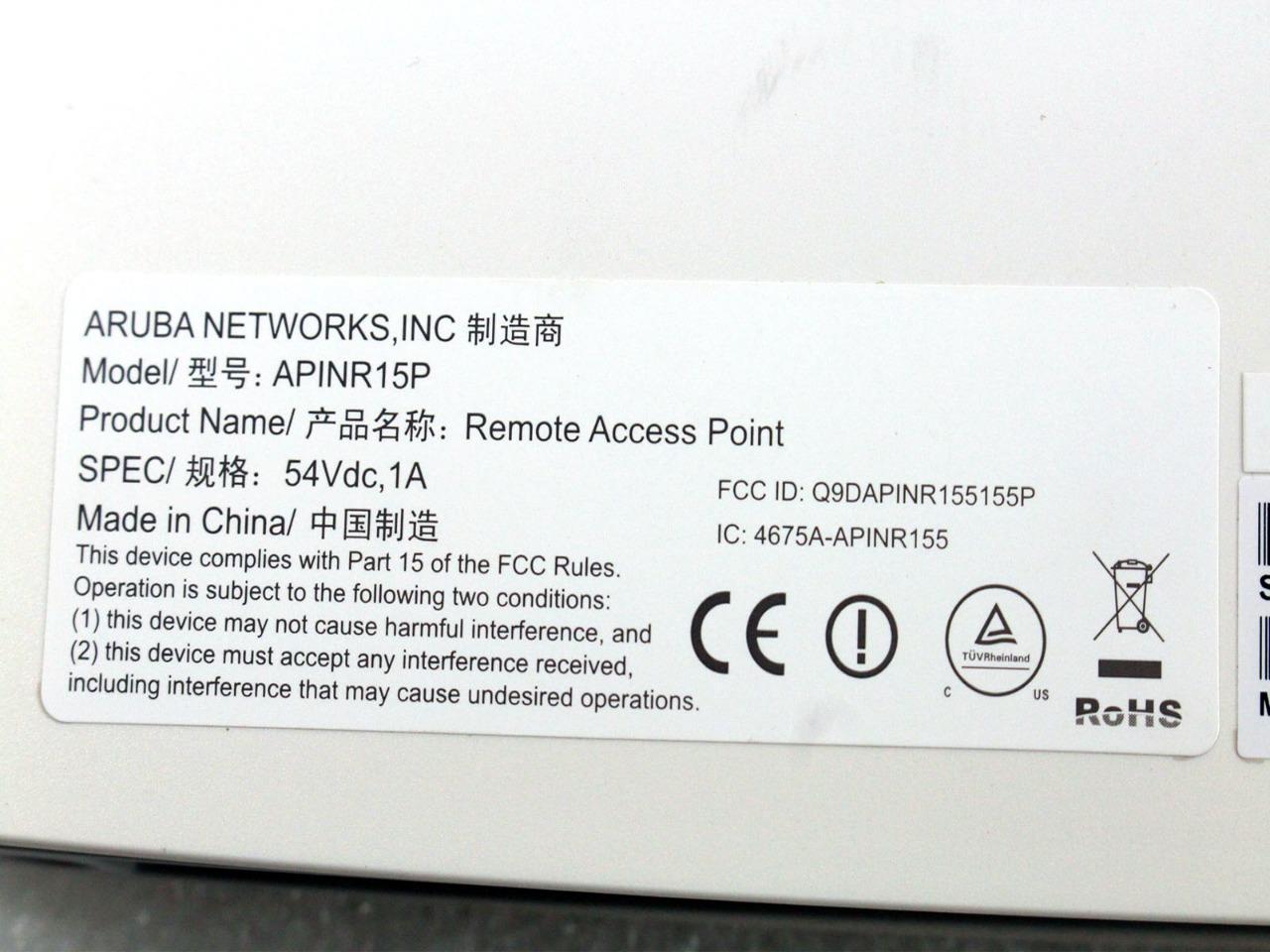 New OEM Aruba PowerConnect IAP-115 W-IAP115 450 Mbps Wireless access point 5HW11