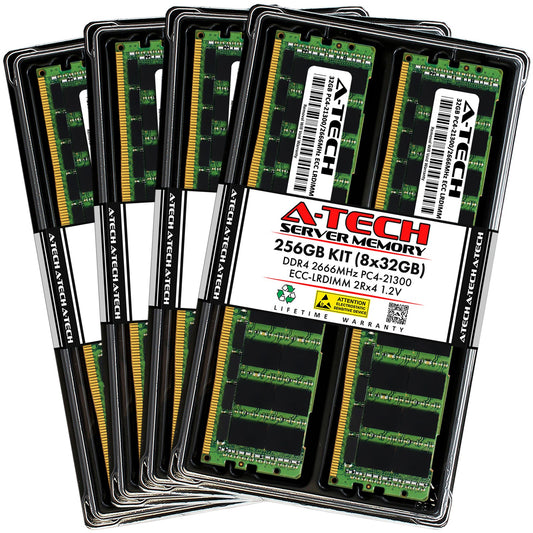 256GB 8x 32GB PC4-2666 LRDIMM Lenovo System X x3950 X6 Memory RAM