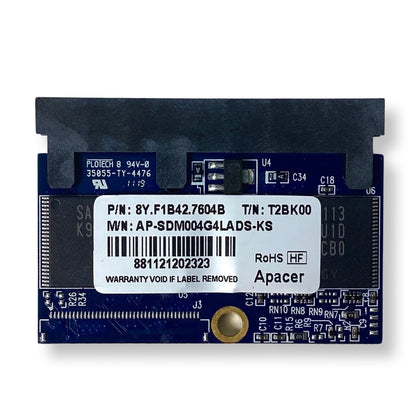 Apacer 4GB 8Y.F1B42.7604B SATA 2.5" MLC Internal Solid State Drive T2BK00