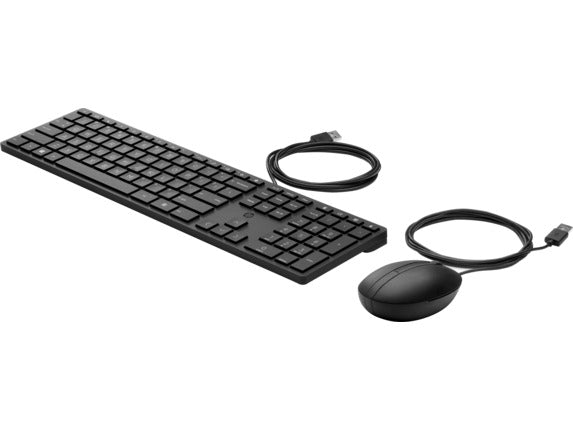 HP Wired Desktop 320MK Mouse and Keyboard,USB (9SR36UT#ABA)