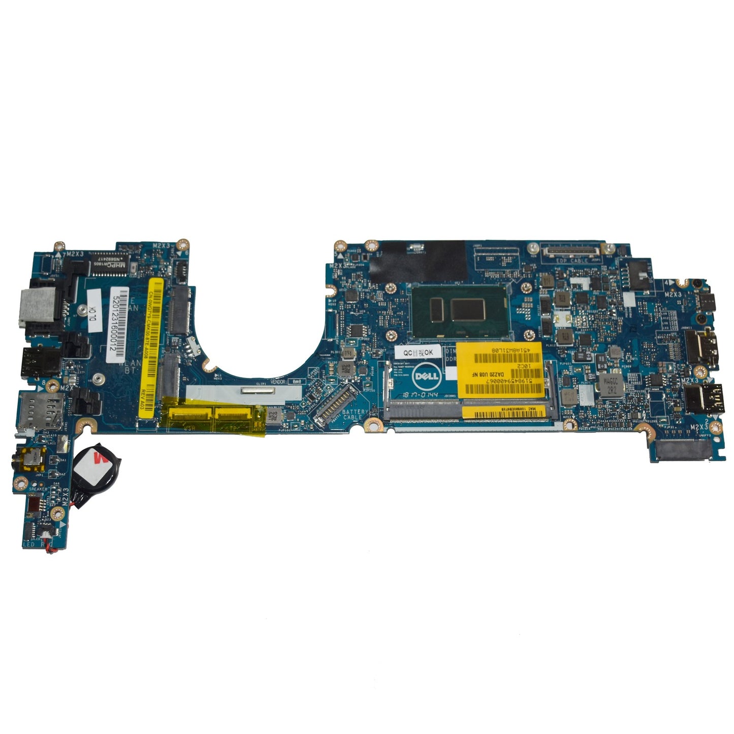 Dell Latitude 7290 7390 Motherboard Core i3-8130U 3.4GHz CPU LA-F312P WG7Y9