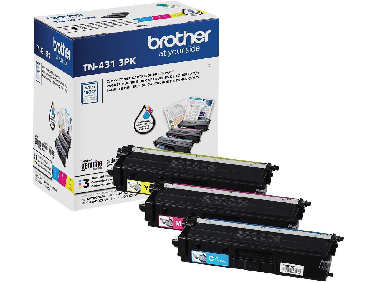 Brother International - TN4313PK - Brother TN-431 Toner Cartridge - Cyan, Magent