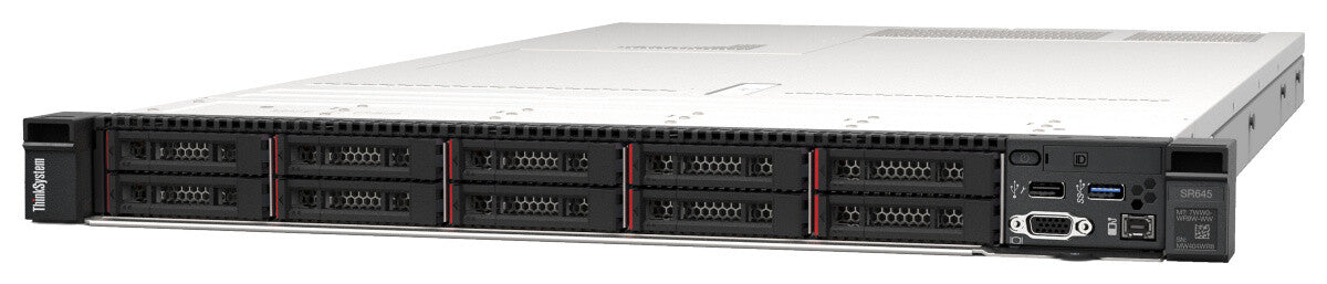 Lenovo AMD SR645 EPYC 73F3 16C 32GB RAM 1.92TB SSD 2.5 SFF 2x 1100W 930-8i Rails