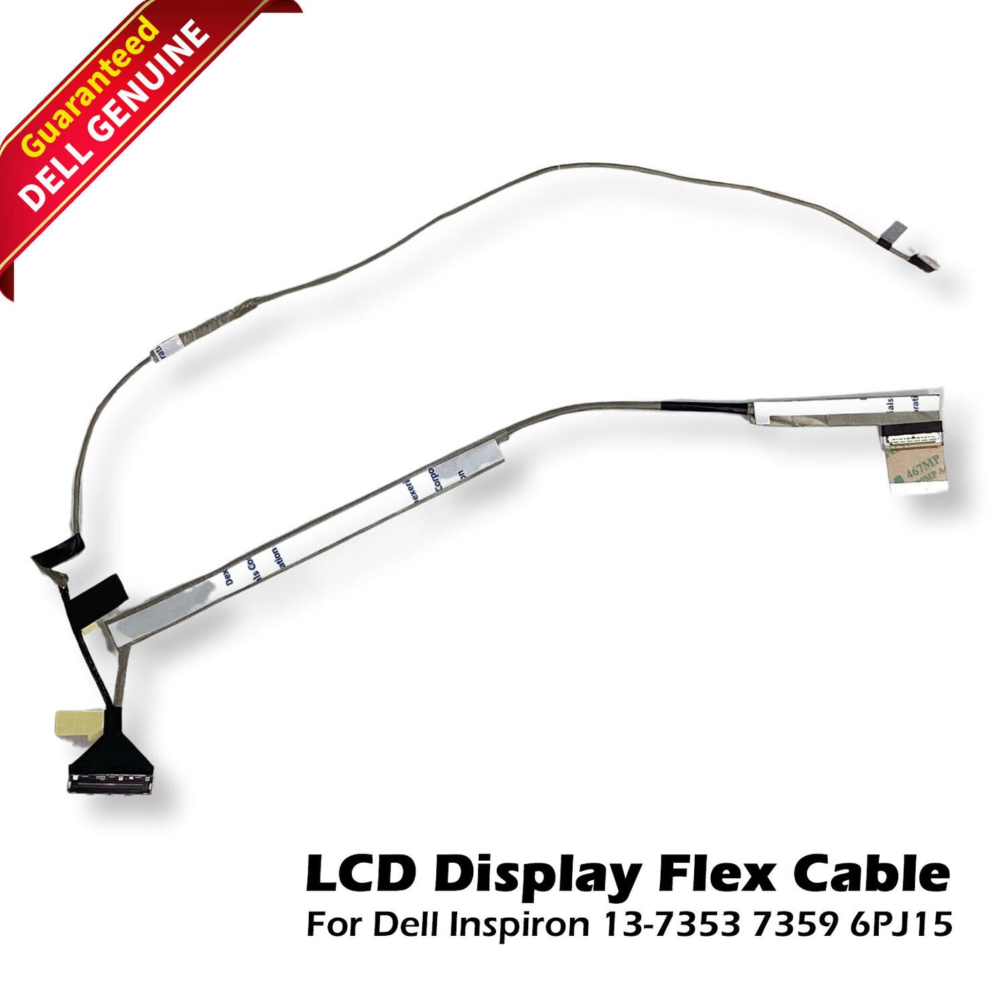 Lot of 10 Genuine Dell OEM Inspiron 13-7353 LCD Display Flex Cable 6PJ15 35XDP