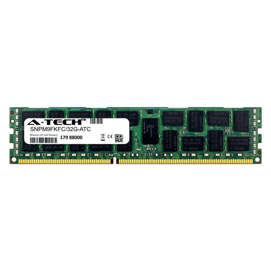 32GB DDR3 PC3-10600R ECC RDIMM (Dell SNPM9FKFC/32G Equivalent) Server Memory RAM (NOT FOR HOME PC)