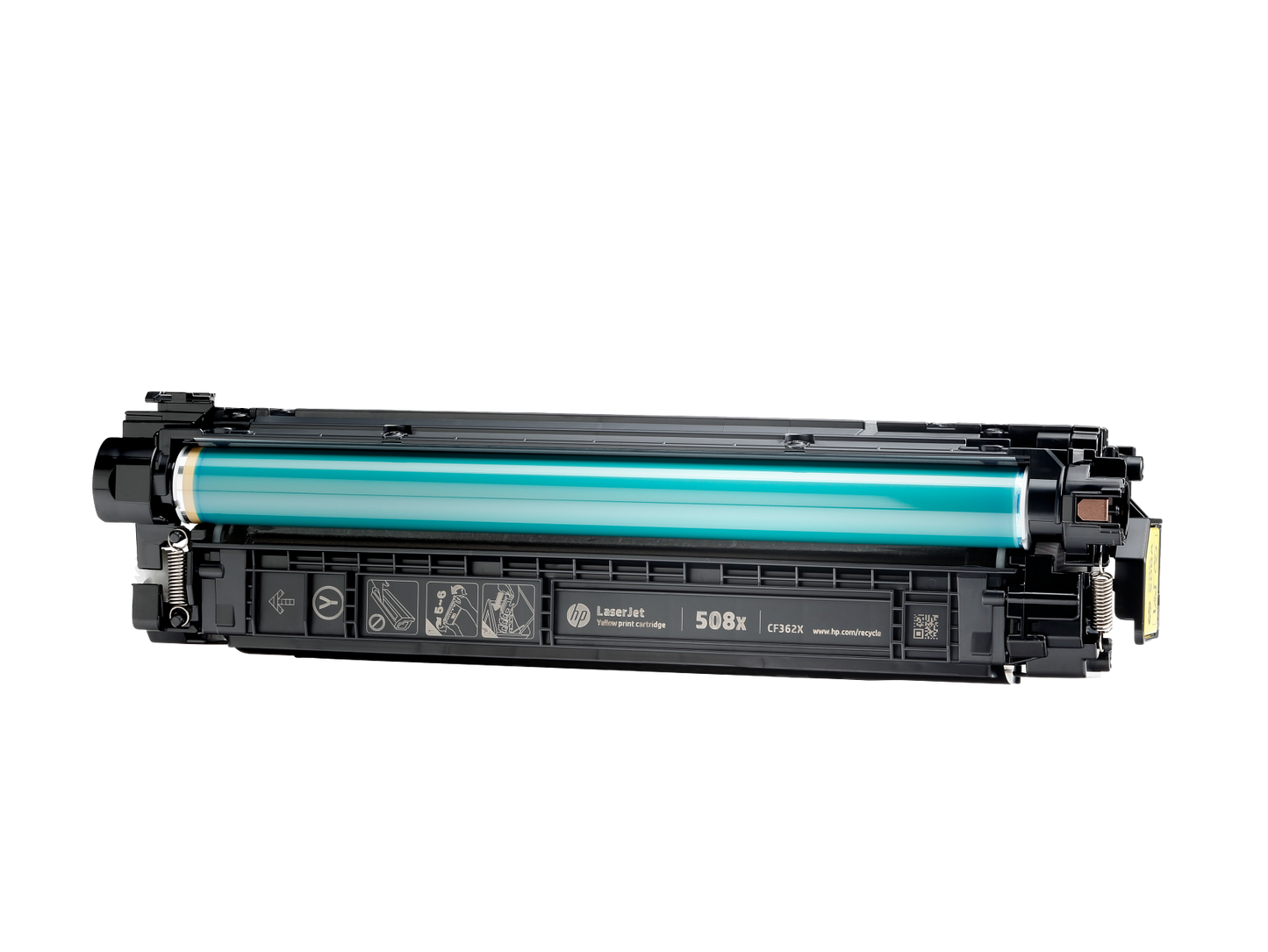 HP 508X High Yield Yellow Original LaserJet Toner Cartridge, ~9,500 pages,