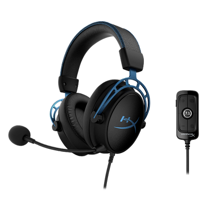 HyperX Cloud Alpha S - Gaming Headset (Black-Blue)